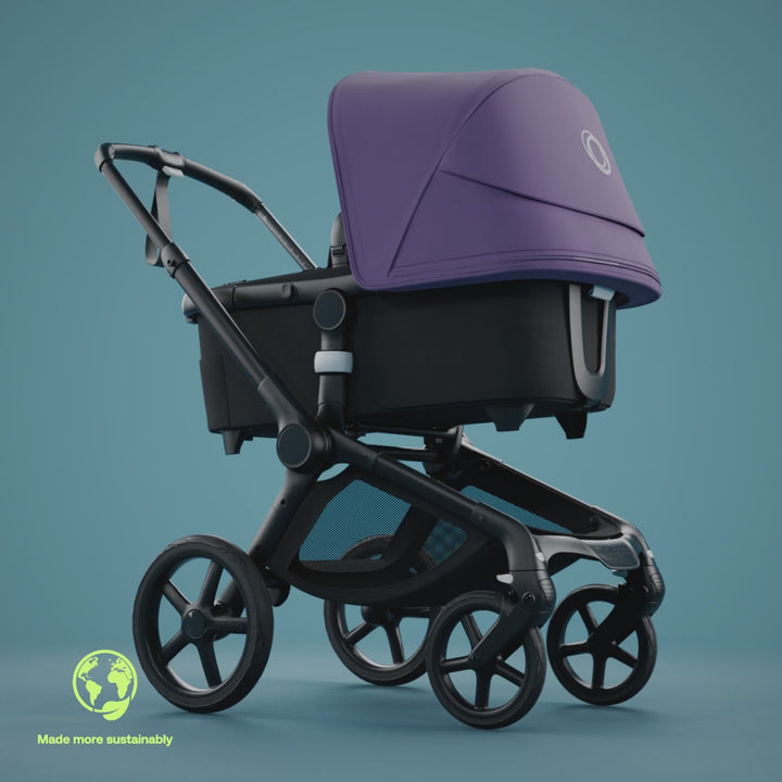 Outlet - Bugaboo Fox 5 Complete Pushchair - Stormy Blue