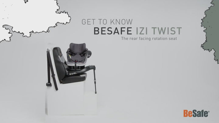 BeSafe iZi Twist i-Size Car Seat - Fresh Black Cab