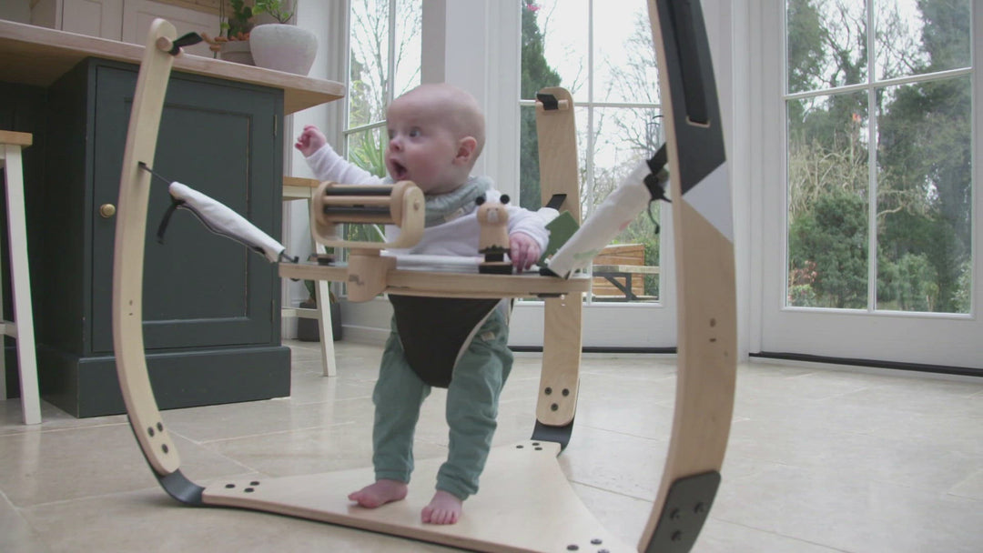 Little Hoppa Bouncer Seat Cover - Mono Mountains