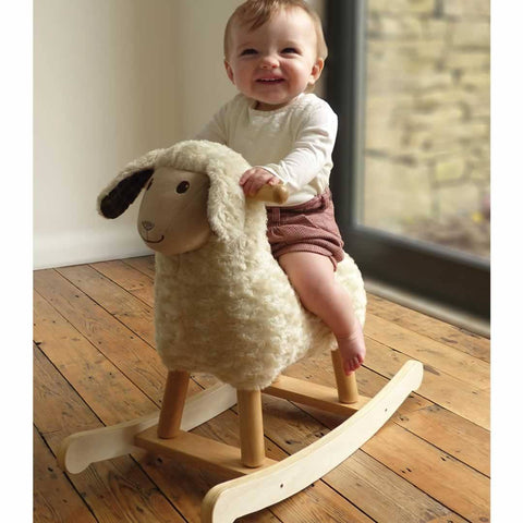 Little Bird Told Me - Sheep Rocking Horse for children at Natural Baby Shower