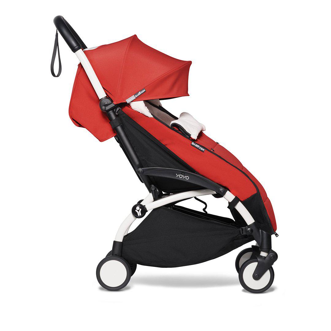 BABYZEN YOYO Footmuff - Red-Footmuffs- | Natural Baby Shower