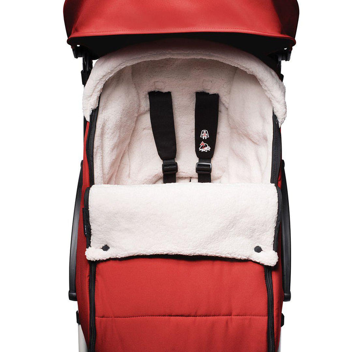 BABYZEN YOYO Footmuff - Red-Footmuffs- | Natural Baby Shower
