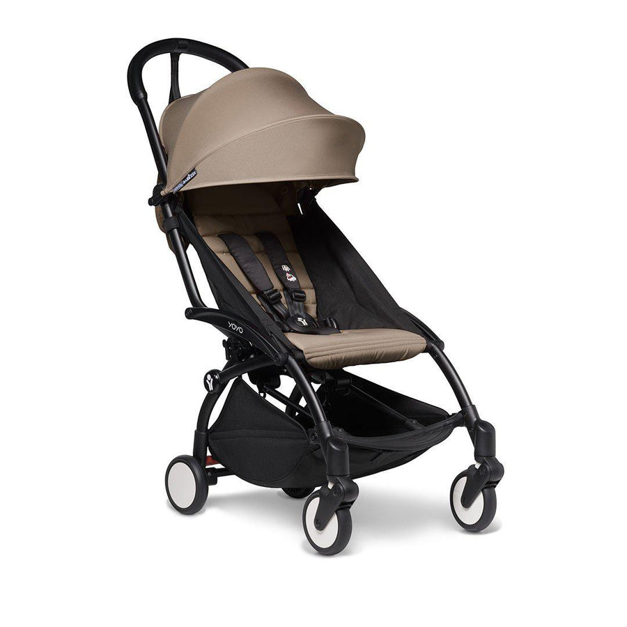 BABYZEN YOYO2 6+ Stroller - Taupe-Strollers-Taupe-Black | Natural Baby Shower