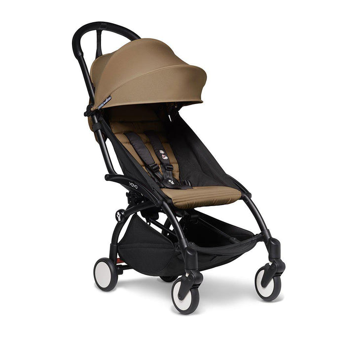 BABYZEN YOYO2 6+ Stroller - Toffee-Strollers-Toffee-Black | Natural Baby Shower