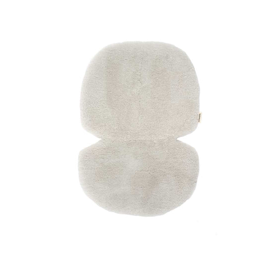 BINIBAMBA Merino Sheepskin Snuggler - Moon-Seat Liners- | Natural Baby Shower