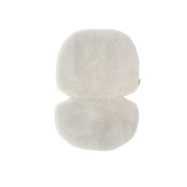 BINIBAMBA Merino Sheepskin Snuggler - Moon-Seat Liners- | Natural Baby Shower
