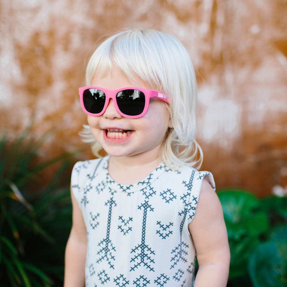 Babiators Original Navigator Sunglasses - Think Pink-Sunglasses-Think Pink-0-2y (Junior) | Natural Baby Shower