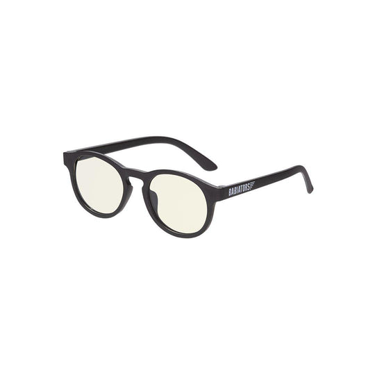 Babiators Blue Light Screen Saver Keyhole Glasses - Black Ops Black-Computer Glasses-Black Ops Black-3-5y (Classic) | Natural Baby Shower