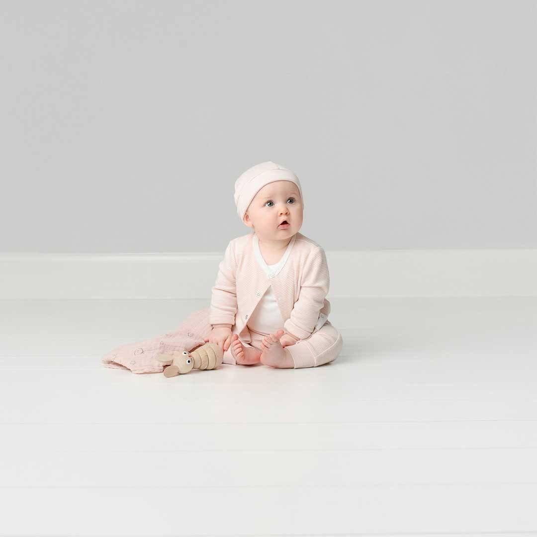 MORI Cardigan - Blush-Cardigans-NB-Blush | Natural Baby Shower