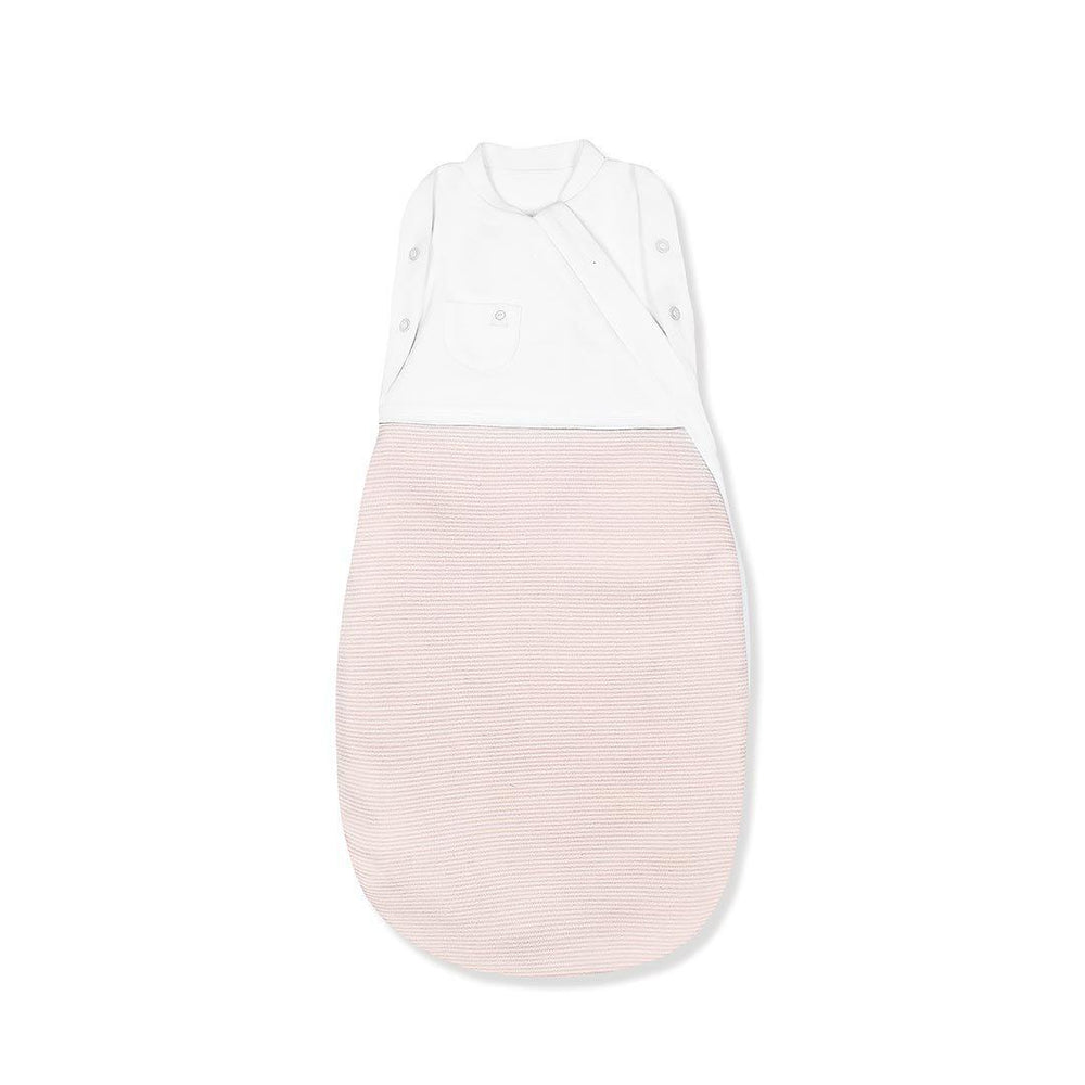 MORI Swaddle Bag - Blush-Sleepsack Swaddles-NB-Blush Stripe | Natural Baby Shower