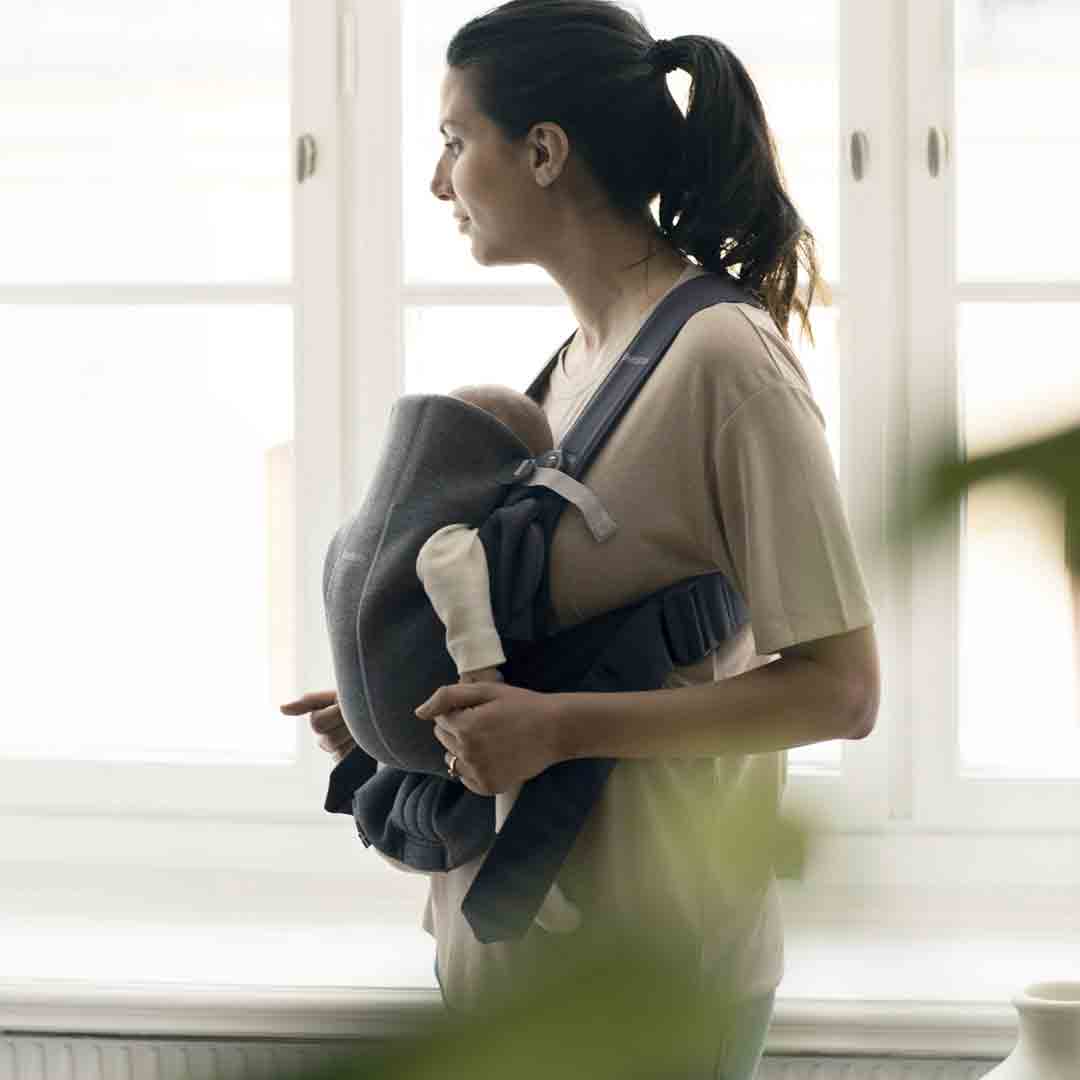 Sedile Di Ricambio Per Sdraietta BabyBjörn - Tessuto Jersey 3D, Grigio Carbone, Lavabile - Foto 5