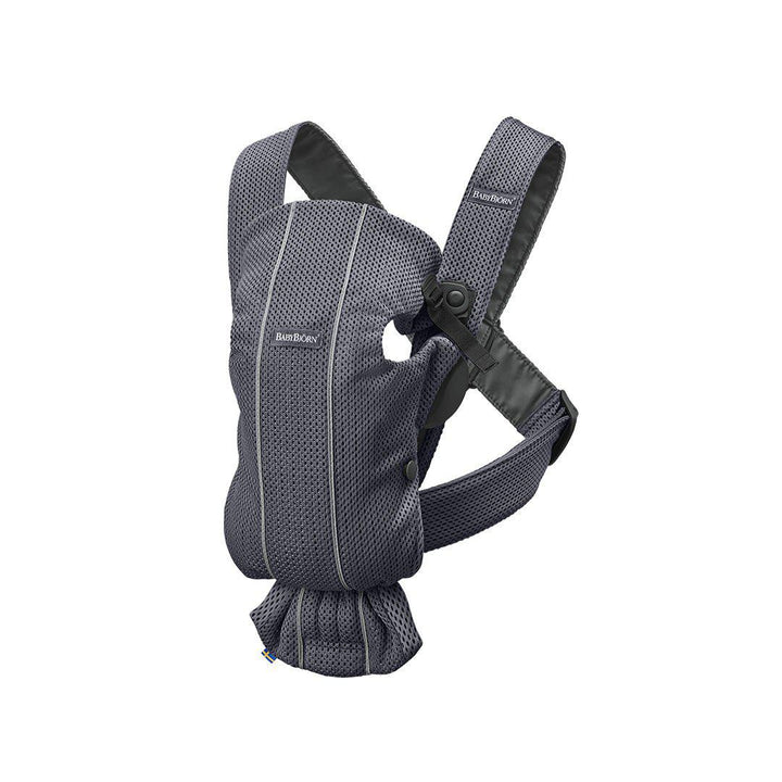 BabyBjorn Mini 3D Mesh Baby Carrier - Anthracite-Baby Carriers- | Natural Baby Shower