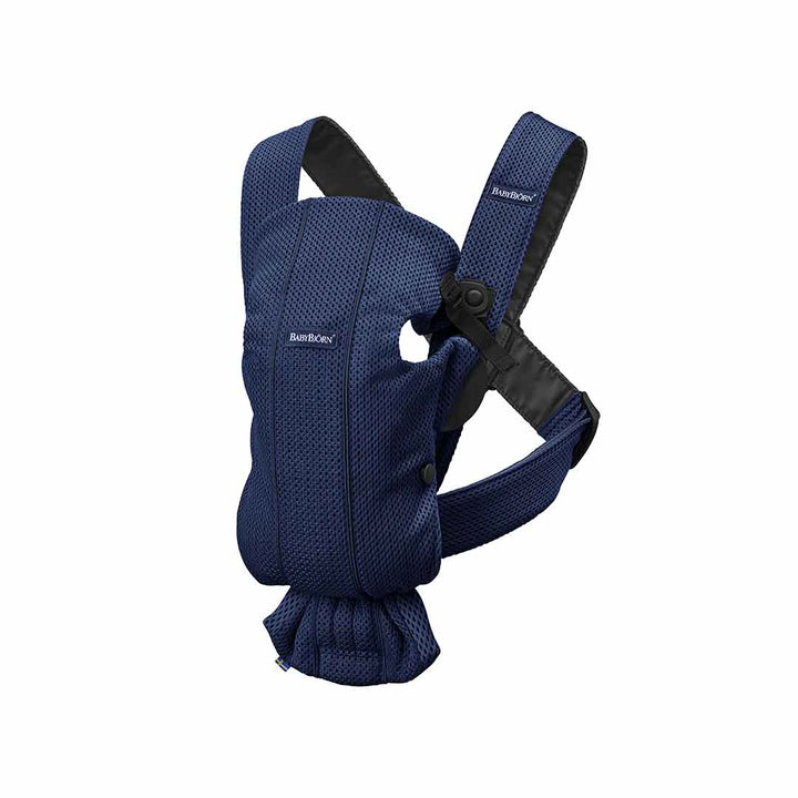 BabyBjorn Mini 3D Mesh Baby Carrier - Navy Blue-Baby Carriers-Navy Blue- | Natural Baby Shower