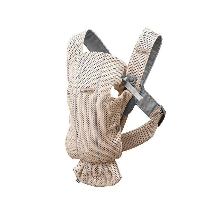 BabyBjorn Mini 3D Mesh Baby Carrier - Pearly Pink-Baby Carriers-Pearly Pink- | Natural Baby Shower