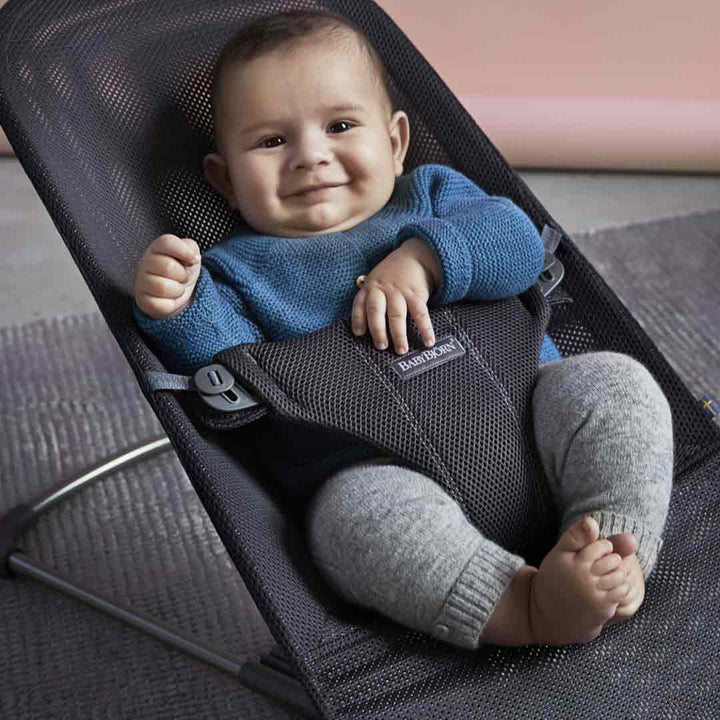 BabyBjorn Bouncer Bliss - Mesh - Anthracite-Baby Bouncers- | Natural Baby Shower