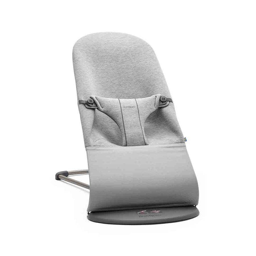 BabyBjorn Bouncer Bliss - 3D Jersey - Light Grey-Baby Bouncers- | Natural Baby Shower