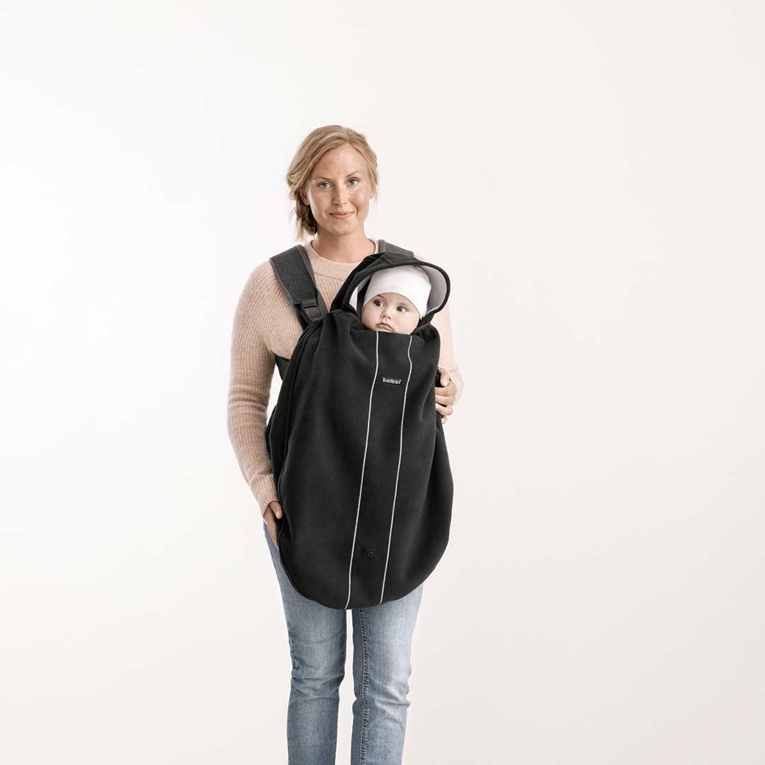 BabyBjorn Baby Carrier Cover-Baby Carrier Covers-Black- | Natural Baby Shower