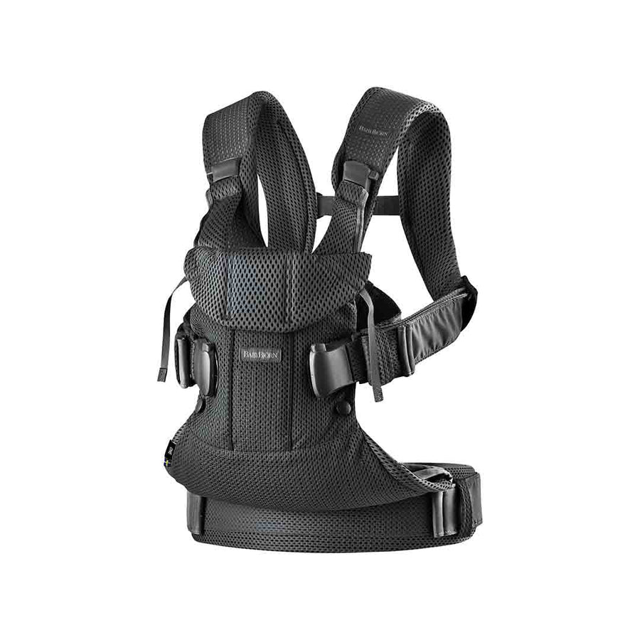 BabyBjorn One Air Baby Carrier - Black-Baby Carriers-Black- | Natural Baby Shower