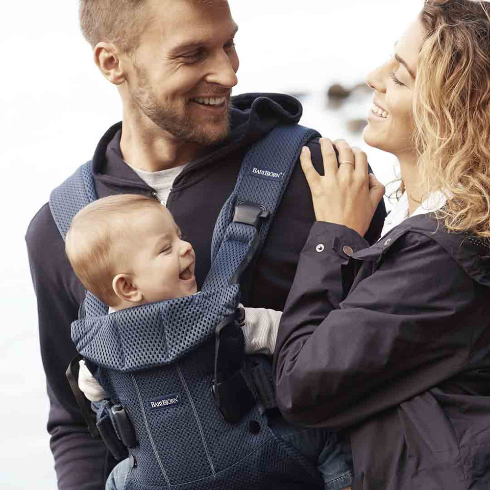 BabyBjorn One Air Baby Carrier - Navy Blue-Baby Carriers-Navy Blue- | Natural Baby Shower