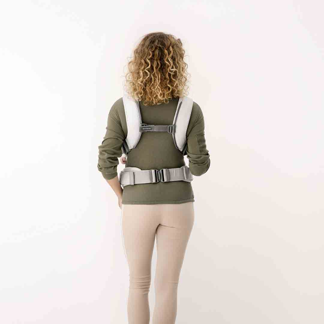 BabyBjorn One Air Baby Carrier - Silver-Baby Carriers-Silver- | Natural Baby Shower