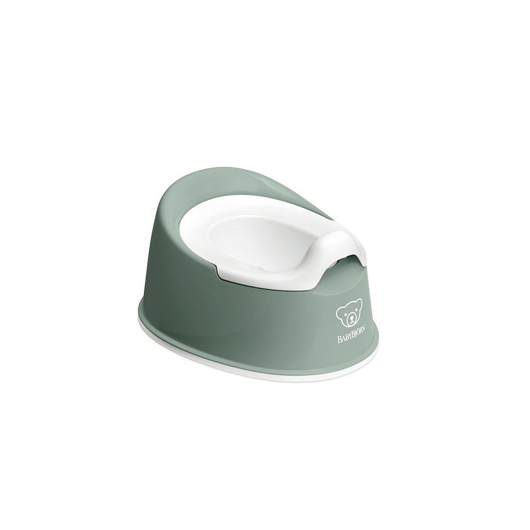 BabyBjorn Smart Potty - Deep Green/White-Potties- | Natural Baby Shower