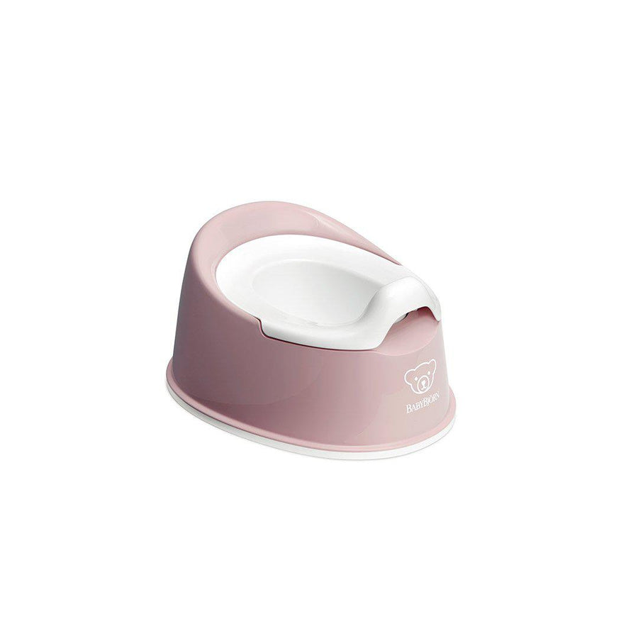 BabyBjorn Smart Potty - Powder Pink/White-Potties- | Natural Baby Shower