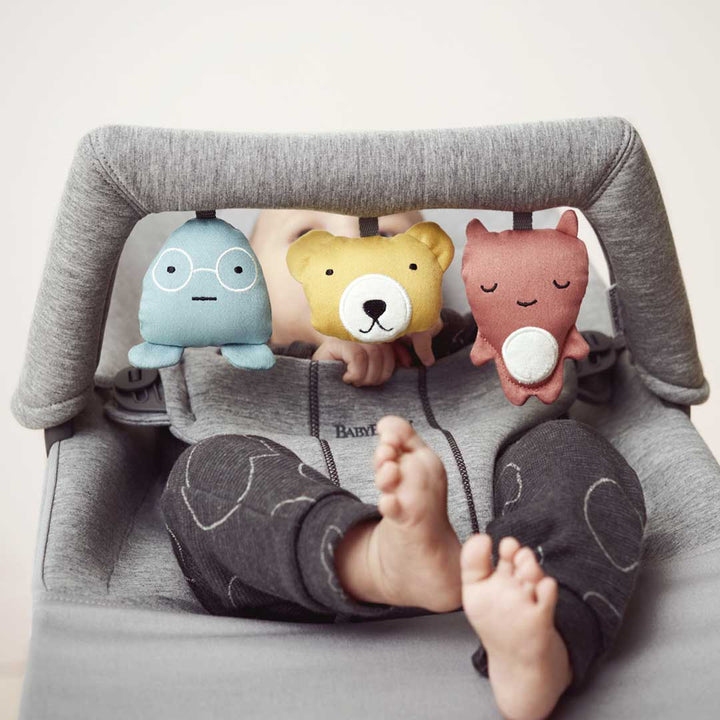 BabyBjorn Bouncer Toy - Soft Friends-Baby Bouncer Toy Bars- | Natural Baby Shower