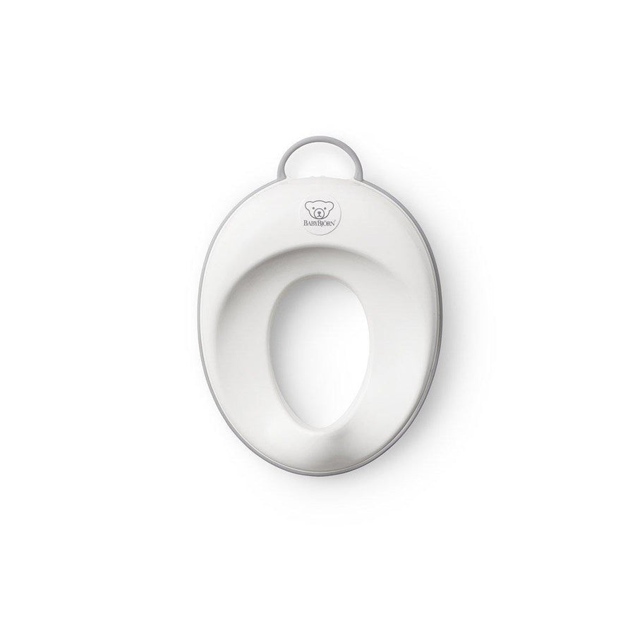 BabyBjorn Toilet Training Seat - White/Grey-Potty Seats- | Natural Baby Shower