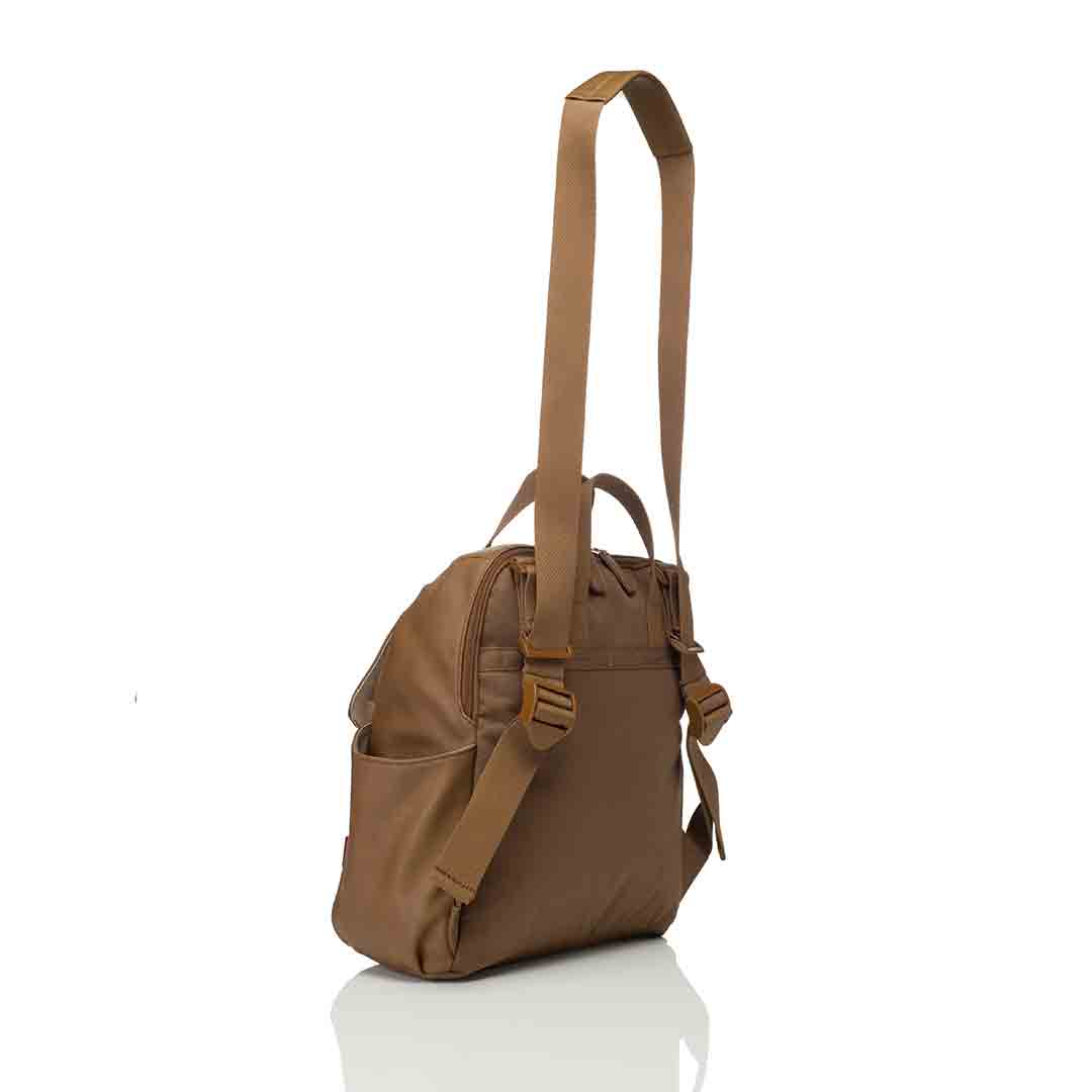 Babymel Robyn Changing Backpack - Tan-Changing Bags- | Natural Baby Shower