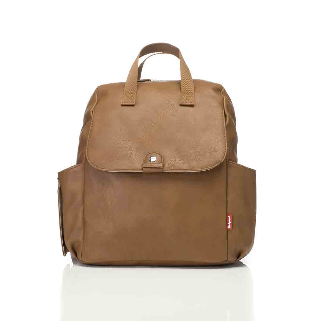 Babymel Robyn Changing Backpack - Tan-Changing Bags- | Natural Baby Shower