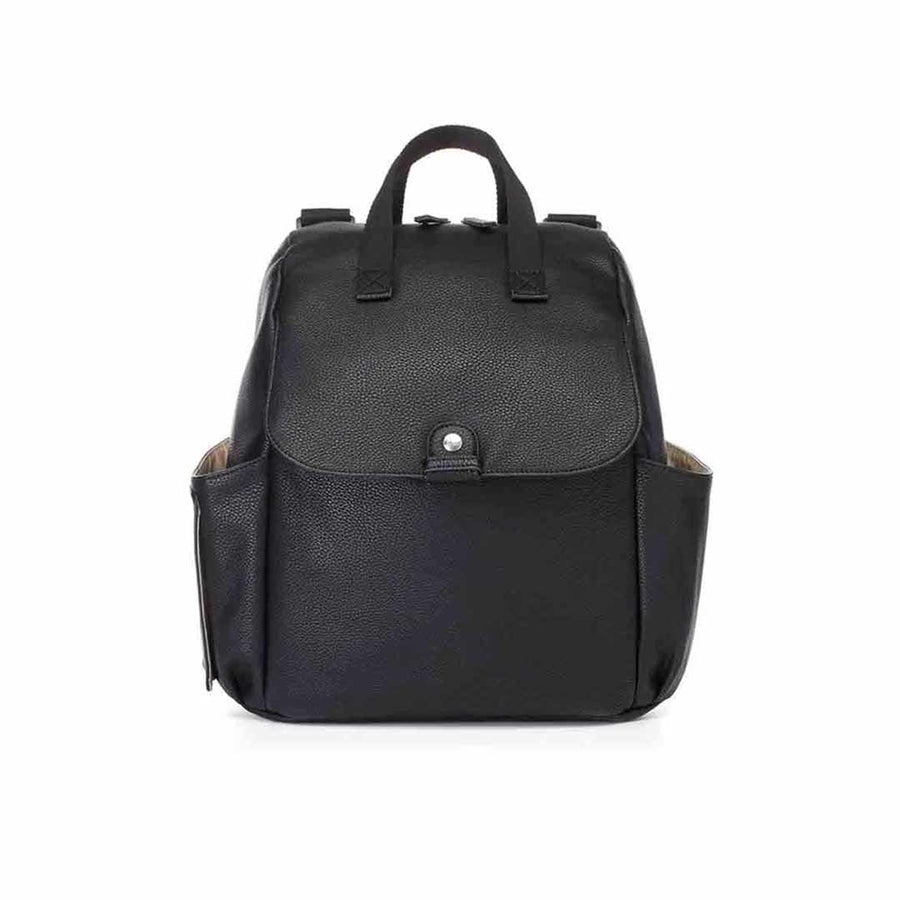 Babymel Robyn PU Changing Backpack - Black-Changing Bags- | Natural Baby Shower