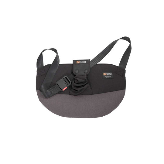 BeSafe Pregnancy Belt for Front Seats-Car Seat Kits-Black/Grey- | Natural Baby Shower