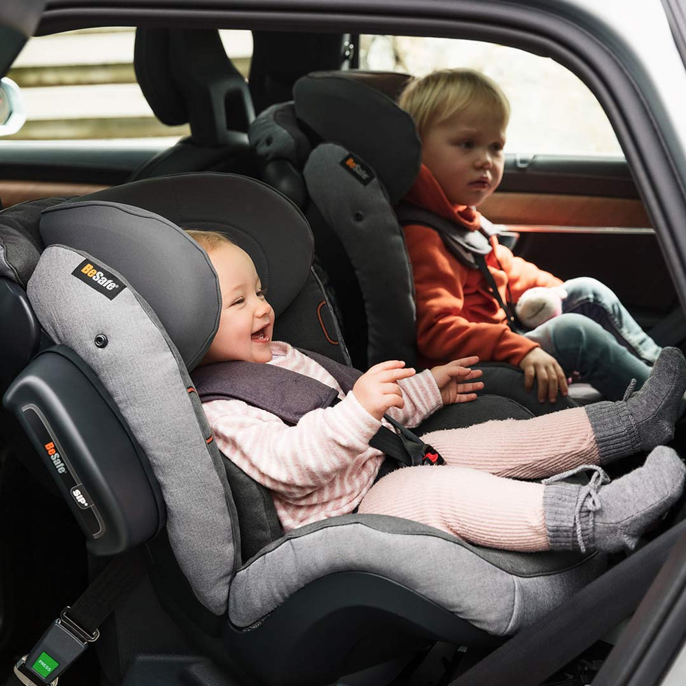 BeSafe iZi Plus X1 Car Seat - Fresh Black Cab-Car Seats- | Natural Baby Shower