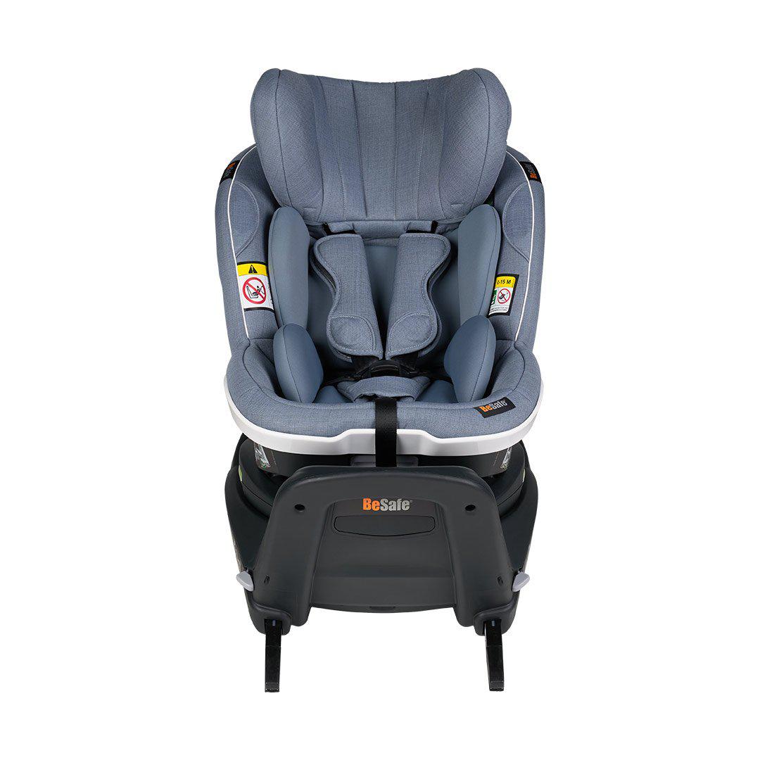 BeSafe iZi Turn i-Size Car Seat - Cloud Melange-Car Seats- | Natural Baby Shower
