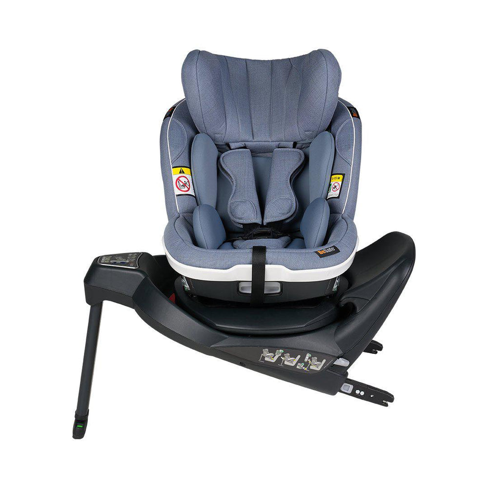 BeSafe iZi Turn i-Size Car Seat - Cloud Melange-Car Seats- | Natural Baby Shower