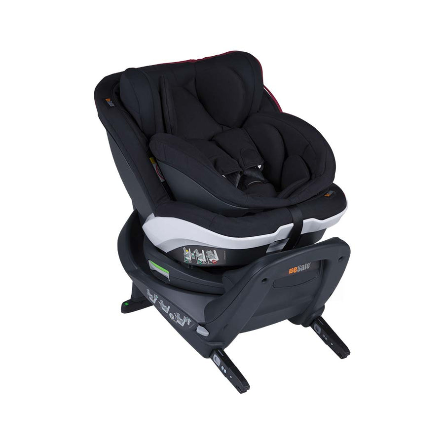 BeSafe iZi Twist B i-Size Car Seat - Fresh Black Cab-Car Seats- | Natural Baby Shower