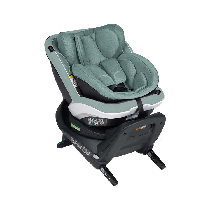 BeSafe iZi Twist B i-Size Car Seat - Sea Green Melange-Car Seats- | Natural Baby Shower