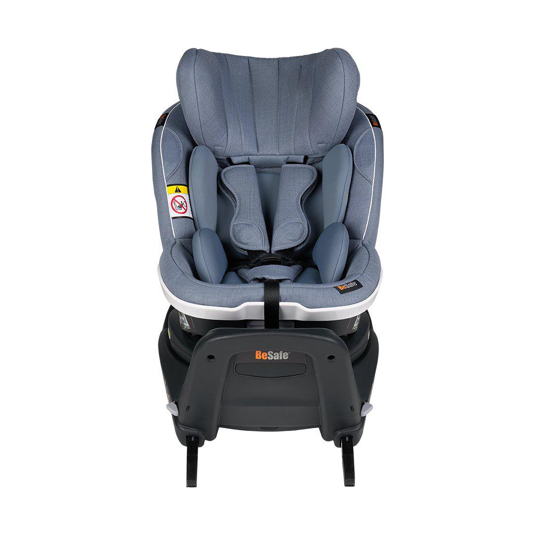 BeSafe iZi Twist i-Size Car Seat - Cloud Melange-Car Seats- | Natural Baby Shower