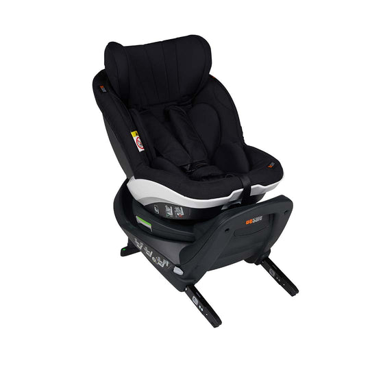 BeSafe iZi Twist i-Size Car Seat - Fresh Black Cab-Car Seats- | Natural Baby Shower