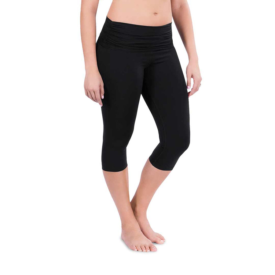 Belly Bandit Activewear Capris - Black-Maternity Leggings-S-Black | Natural Baby Shower