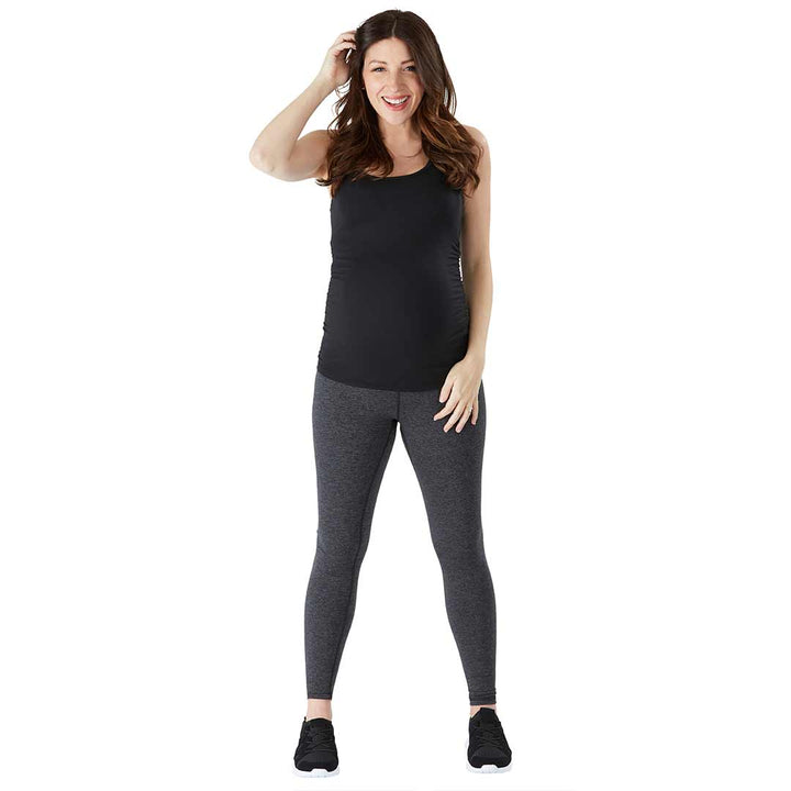 Belly Bandit Activewear Essential Tank - Black-Maternity Tops-S-Black | Natural Baby Shower