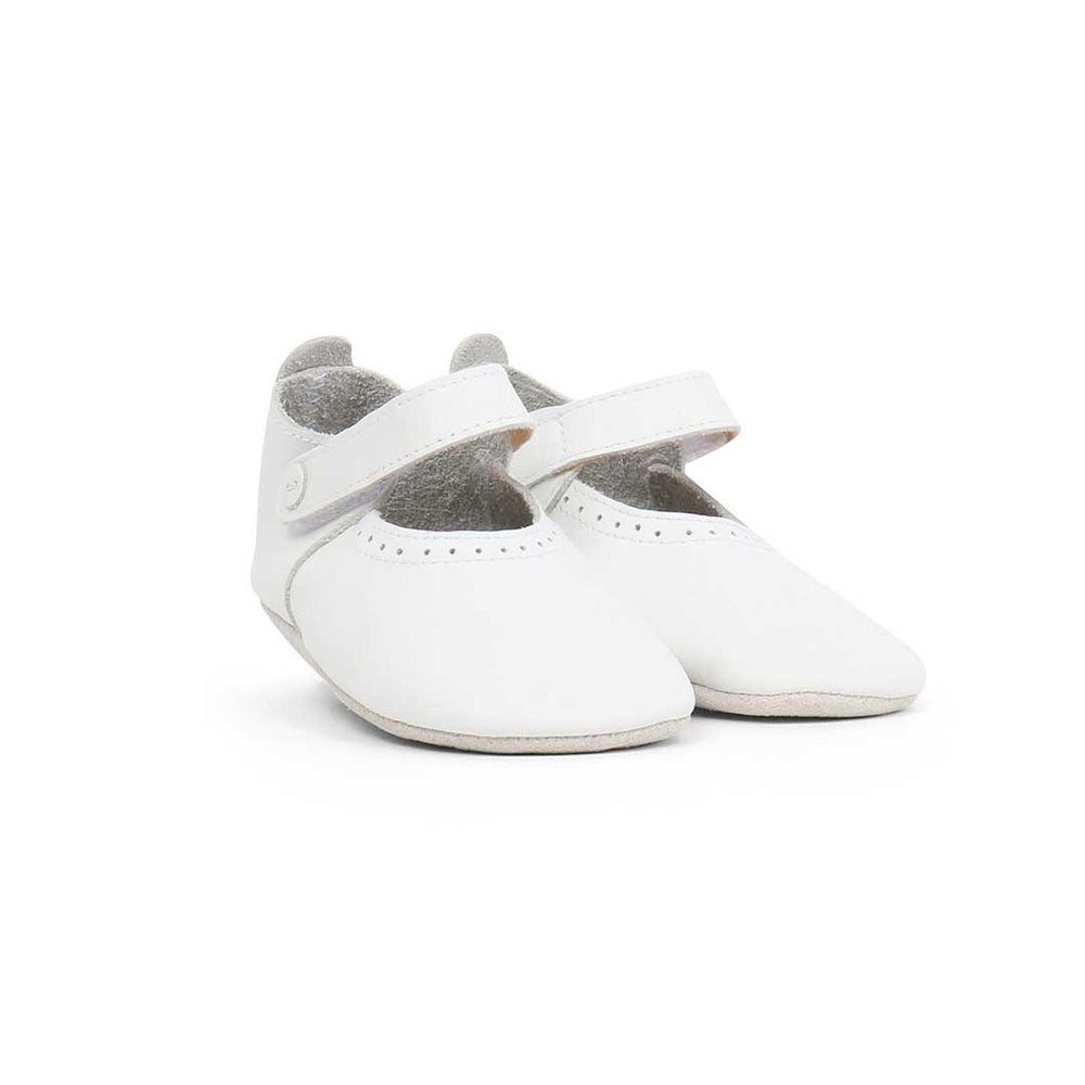 Bobux Soft Sole Shoes - White Delight-Pre Walkers-S-White Delight | Natural Baby Shower