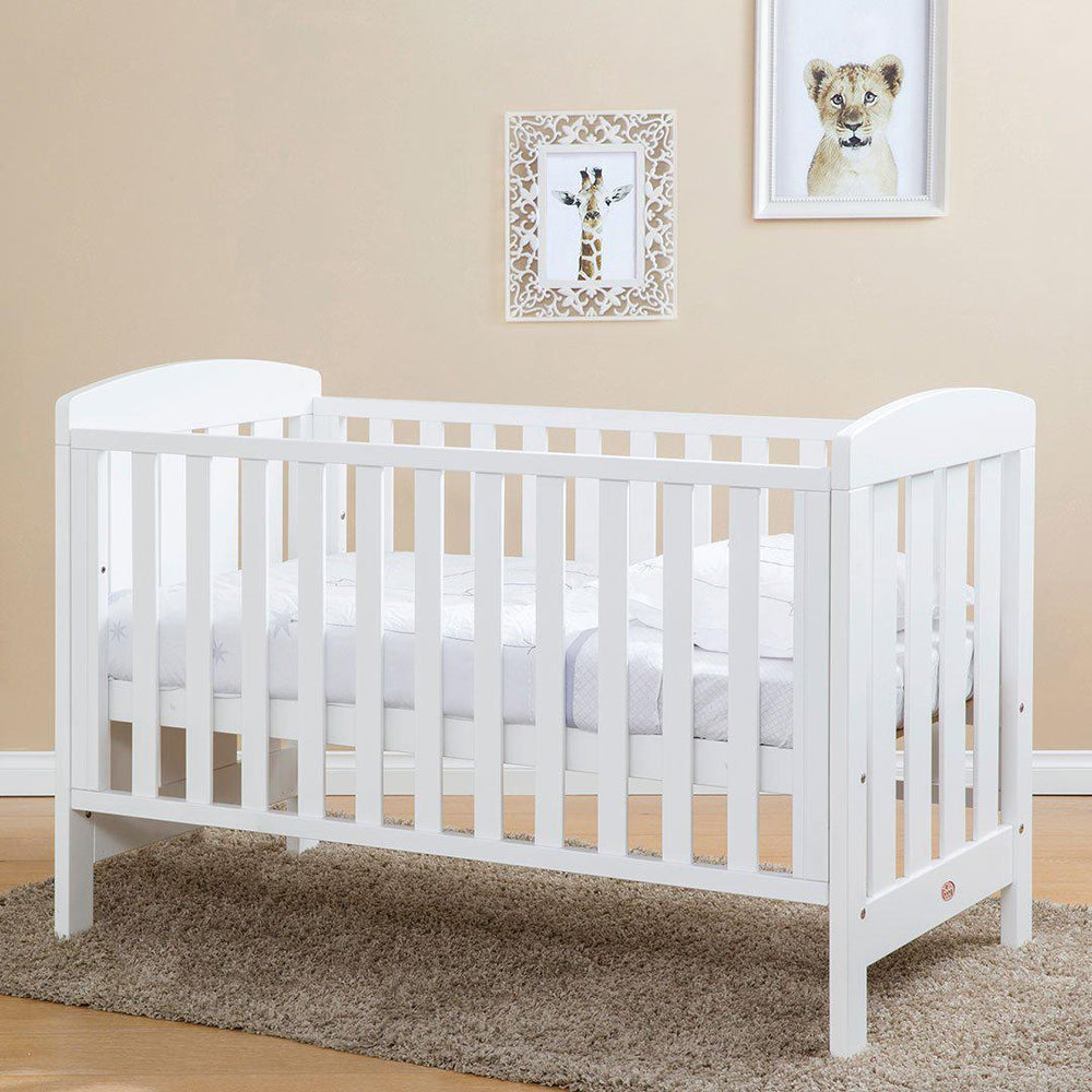 Boori Alice Cot Bed - White-Cot Beds-White-No Mattress | Natural Baby Shower