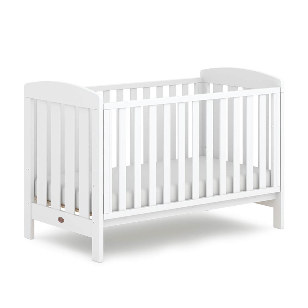 Boori Alice Cot Bed - White-Cot Beds-White-No Mattress | Natural Baby Shower
