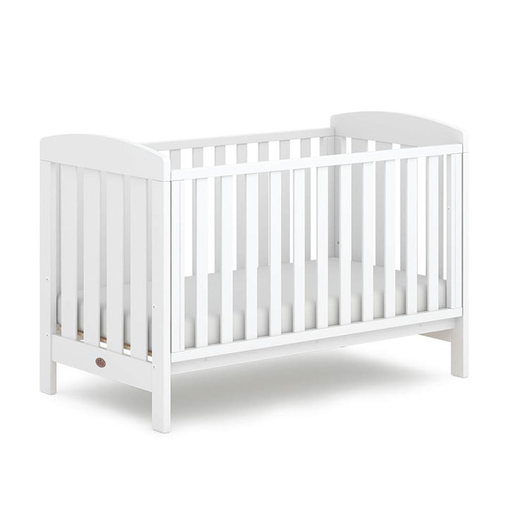 Boori Alice Cot Bed - White-Cot Beds-White-No Mattress | Natural Baby Shower