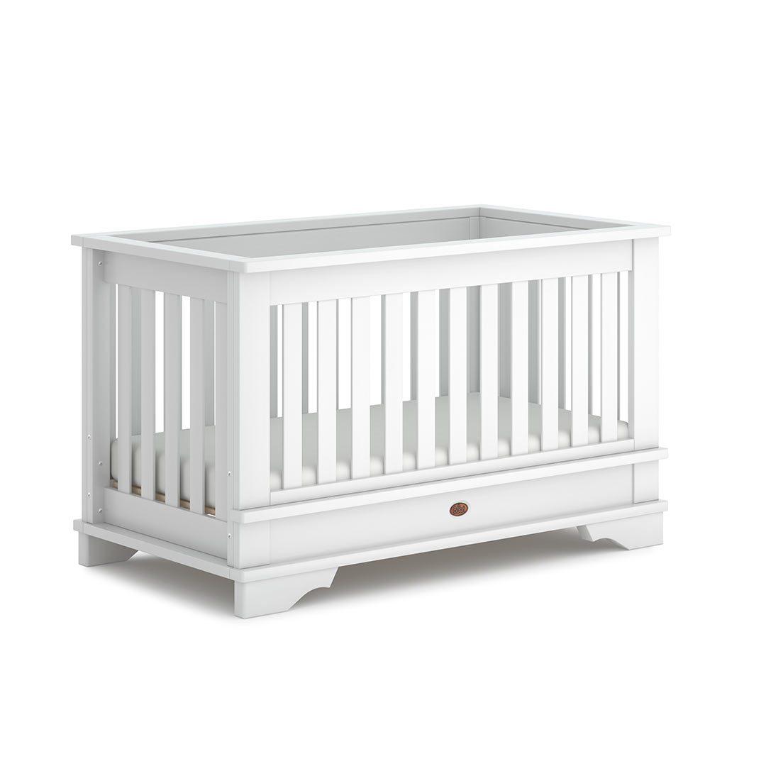 Boori Eton Convertible Plus Cot Bed - White-Cot Beds-White-No Mattress | Natural Baby Shower