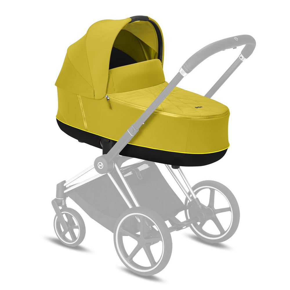 Outlet - CYBEX Priam Lux Carrycot - Mustard Yellow-Carrycots- | Natural Baby Shower
