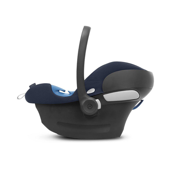 CYBEX Aton B i-Size Car Seat + Base M - Steel Grey-Car Seat Bundles- | Natural Baby Shower