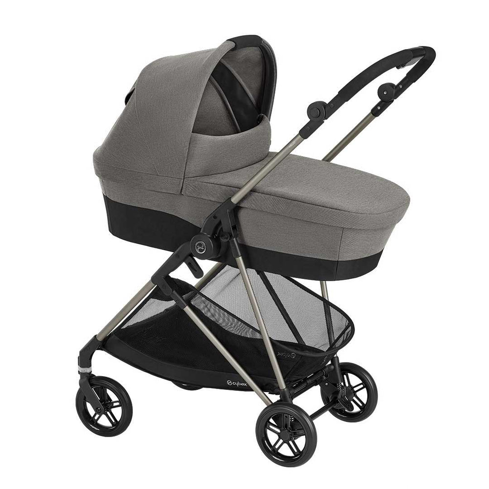 CYBEX Melio Cot - Soho Grey (2021)-Carrycots- | Natural Baby Shower