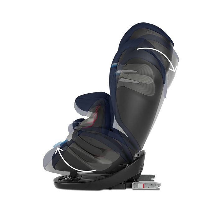 CYBEX Pallas S-Fix Car Seat - Autumn Gold-Car Seats- | Natural Baby Shower